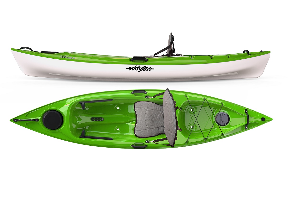 Eddyline Caribbean 10 Sit-On-Top Kayak - Lime 