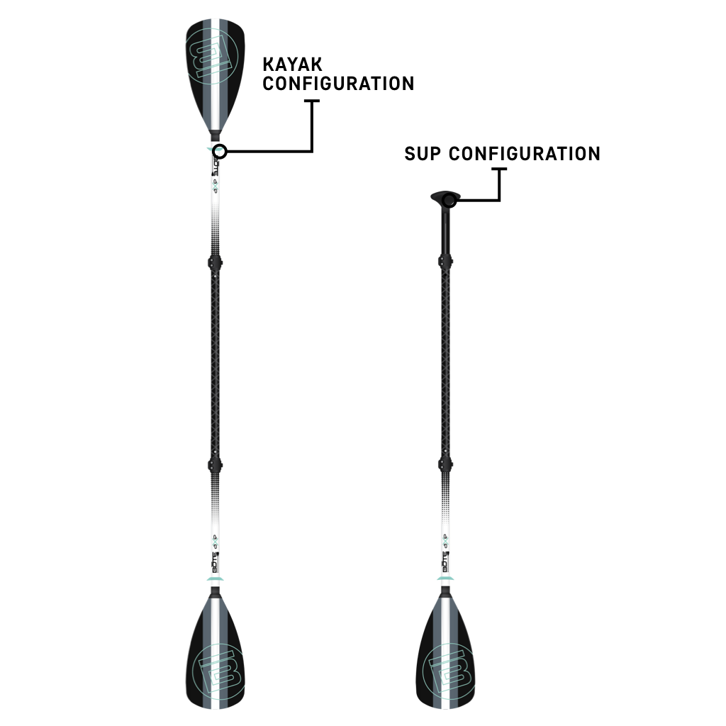 BOTE 4 Piece Hybrid Paddle - P2