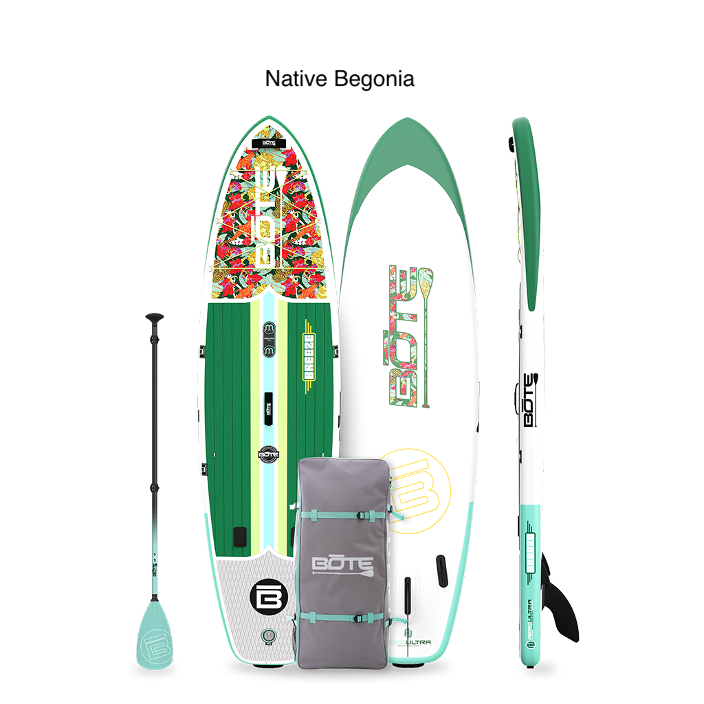 BOTE Breeze Aero 10'6 Inflatable Paddle Board - Native Begonia