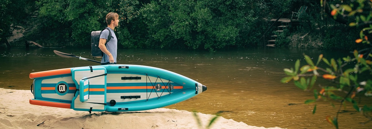 BOTE Deus Aero Inflatable Kayak - Lifestyle