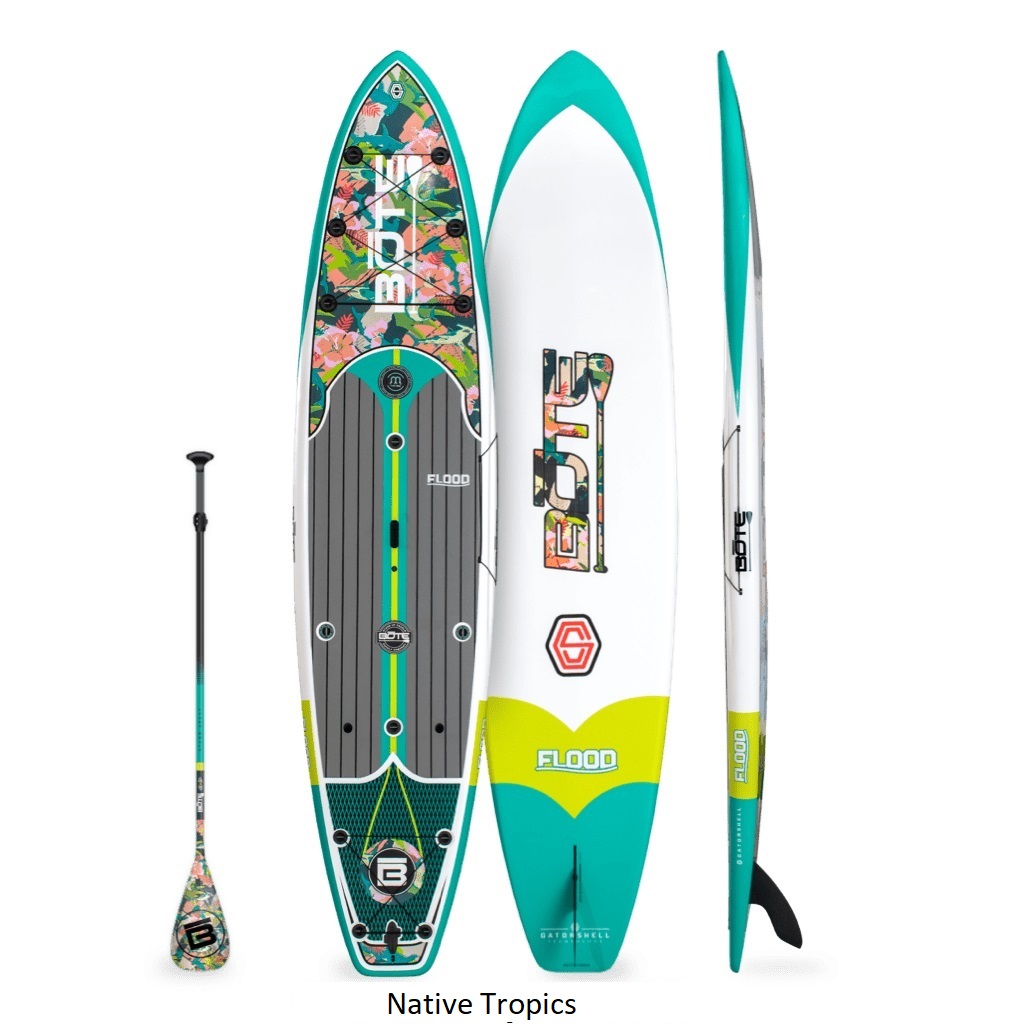 BOTE Flood 12' Paddle Board - Native Tropics 2022