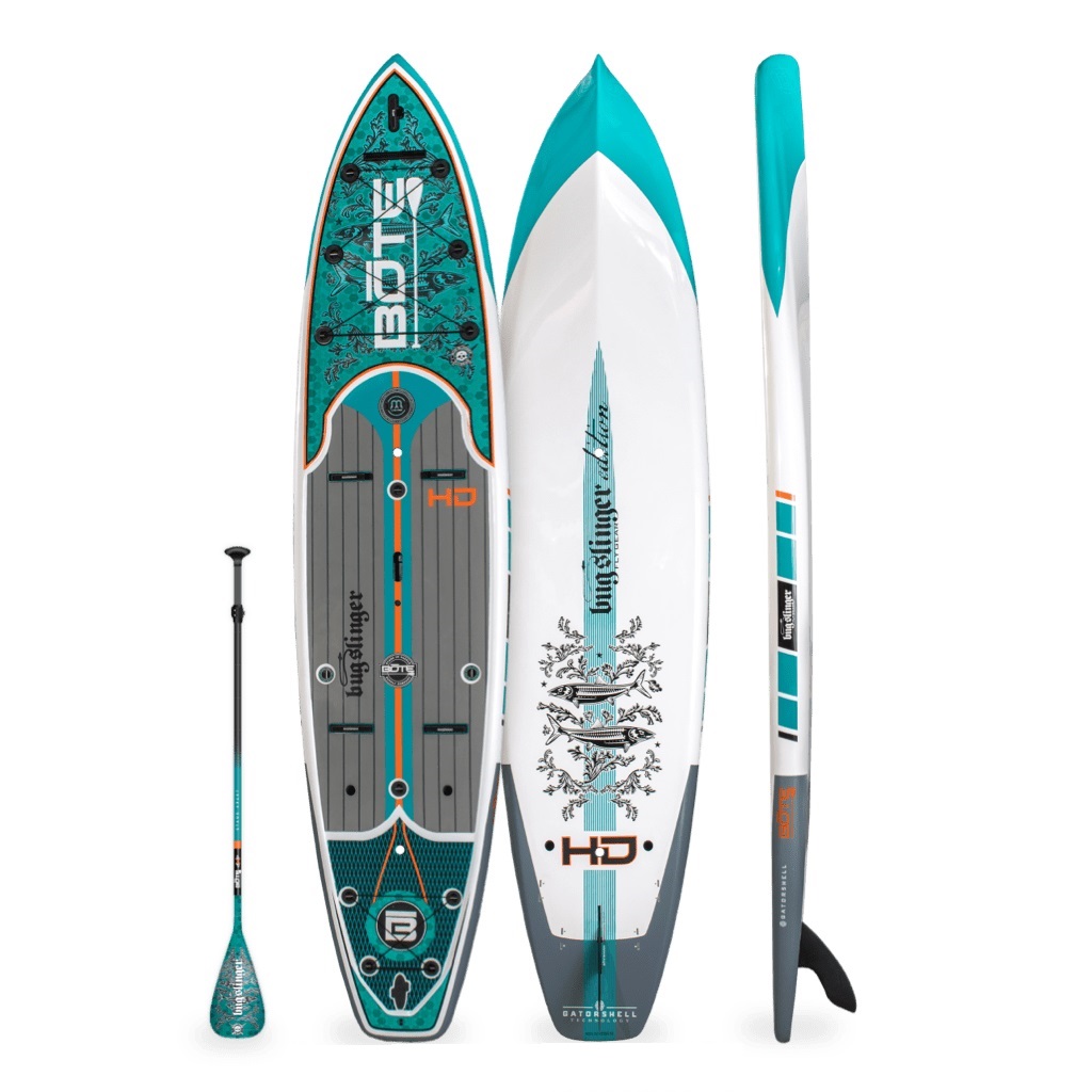 BOTE HD 12' Paddle Board - Bug Slinger Bonefish P1