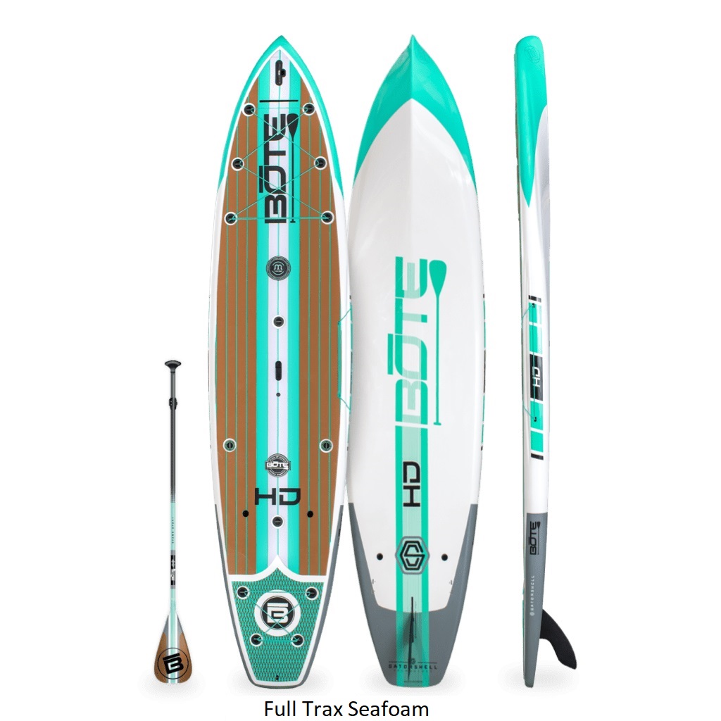 BOTE HD 12' Paddle Board - Full Trax Seafoam 2022