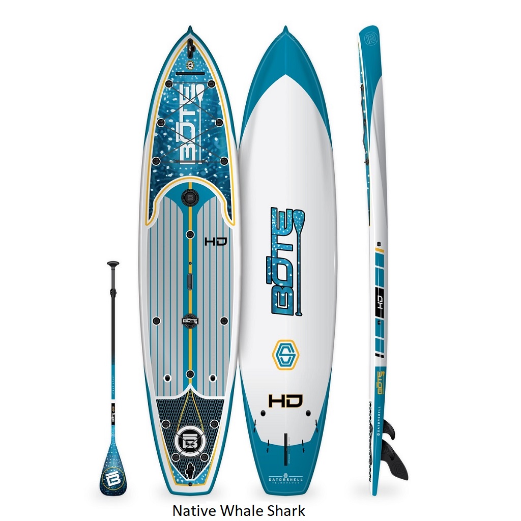 BOTE HD 12' Paddle Board - Native Whale Shark