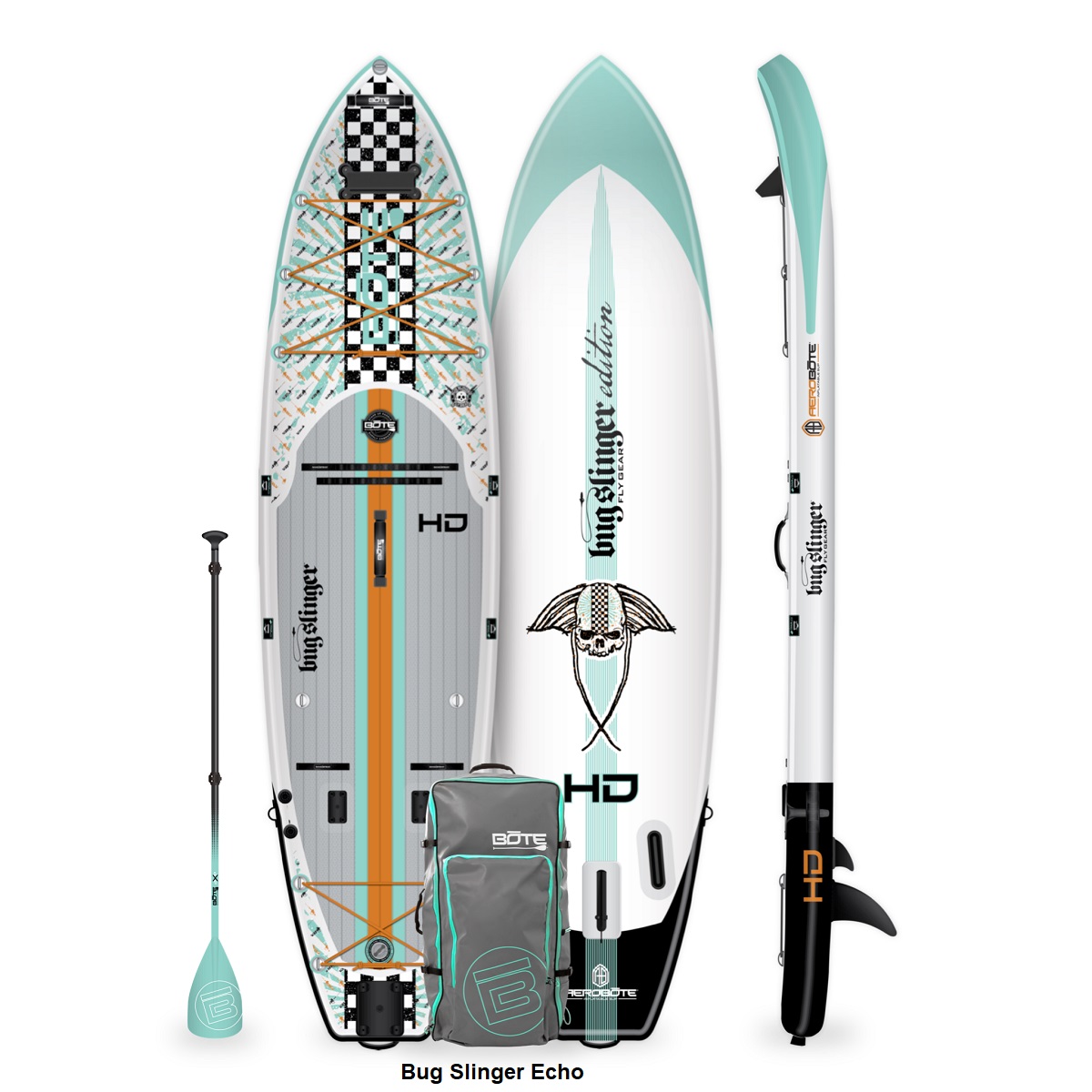 BOTE HD Aero Paddle Board - Bug Slinger Echo