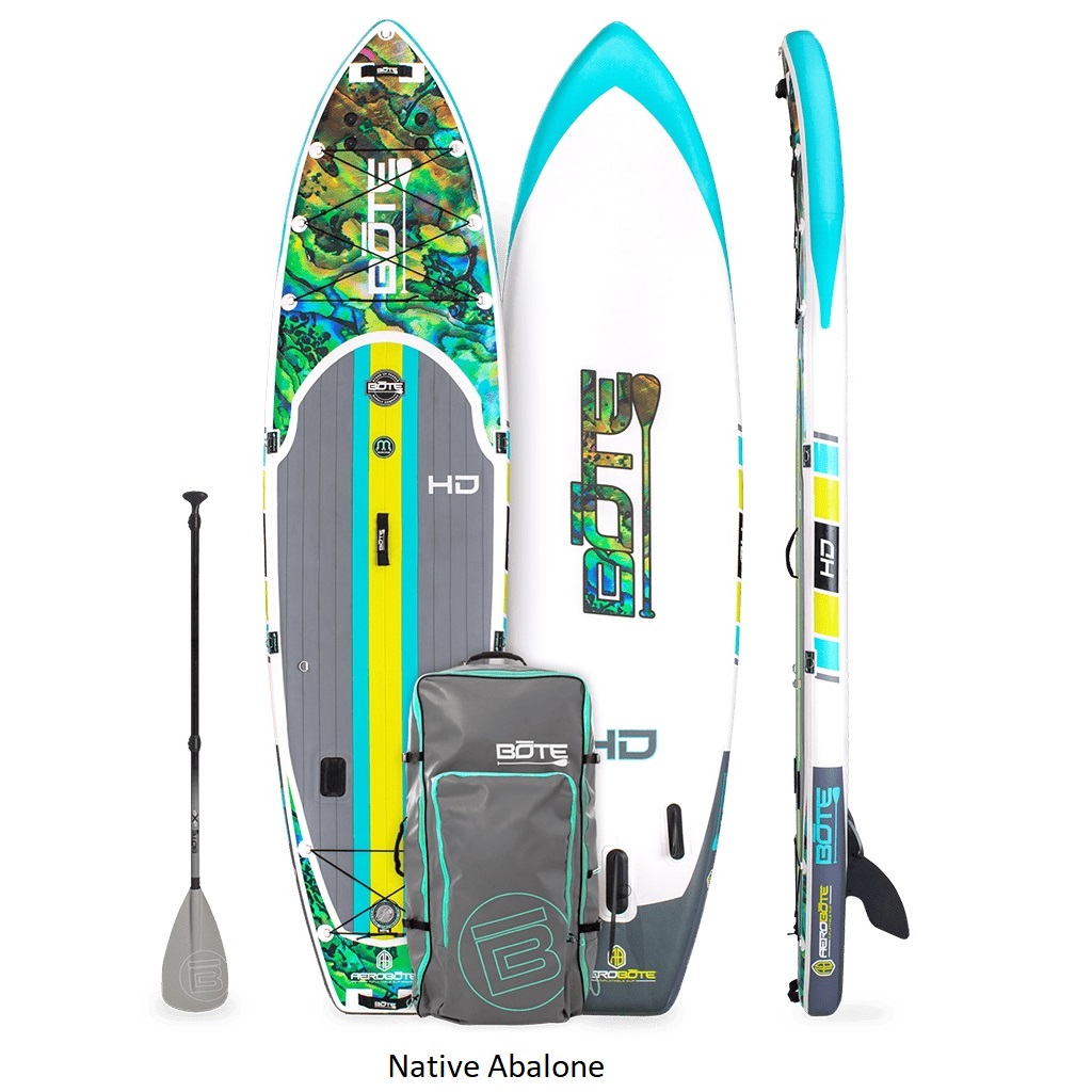 BOTE HD Aero Inflatable Paddle Board - Native Abalone