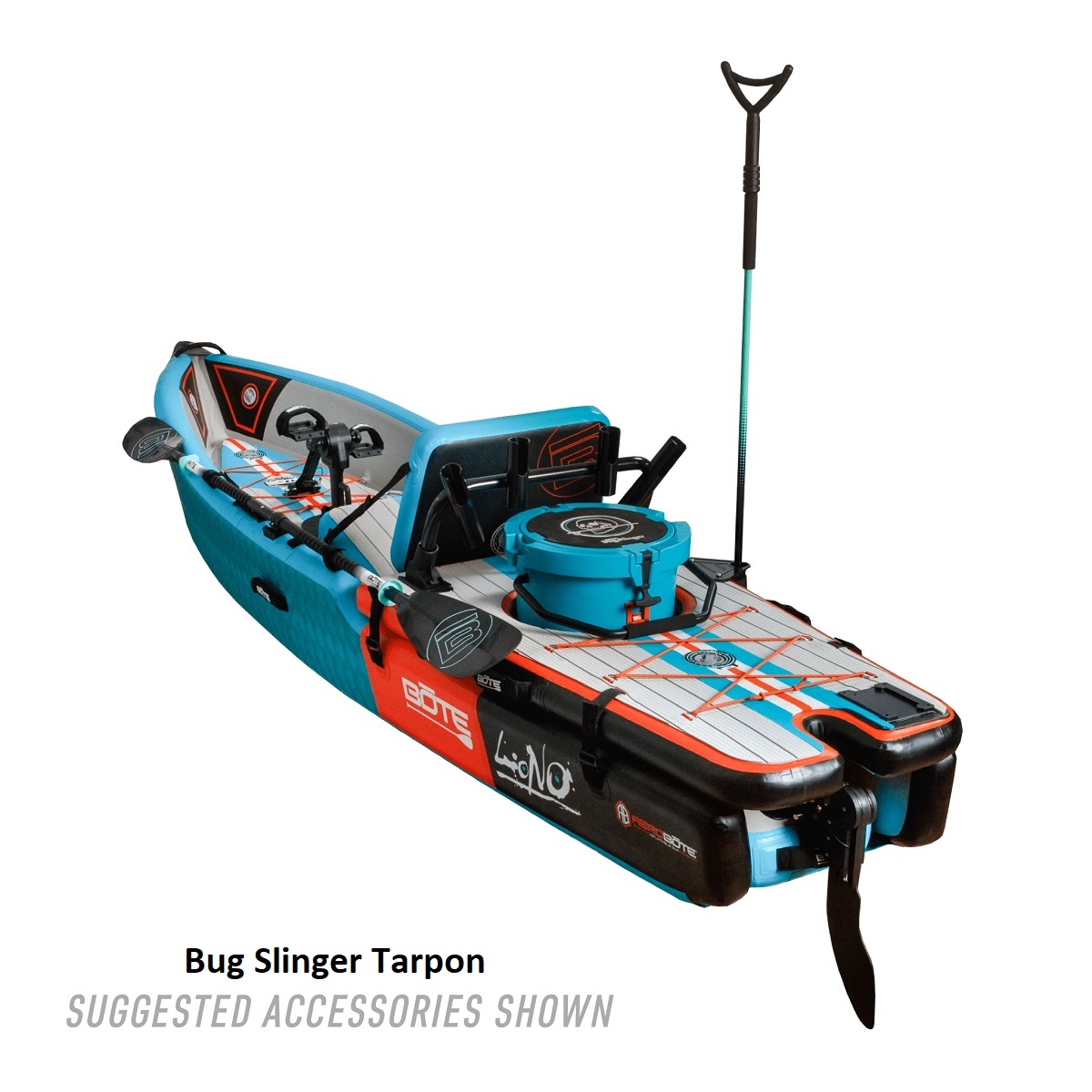 BOTE Lono Inflatable Kayak - Bug Slinger Tarpon 2