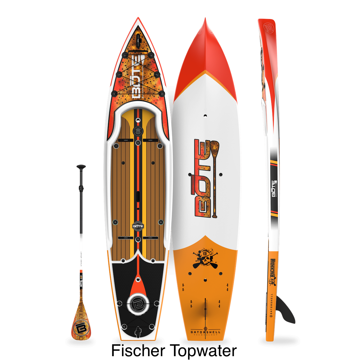 BOTE Rackham 12 Paddle Board - Fischer Topwater