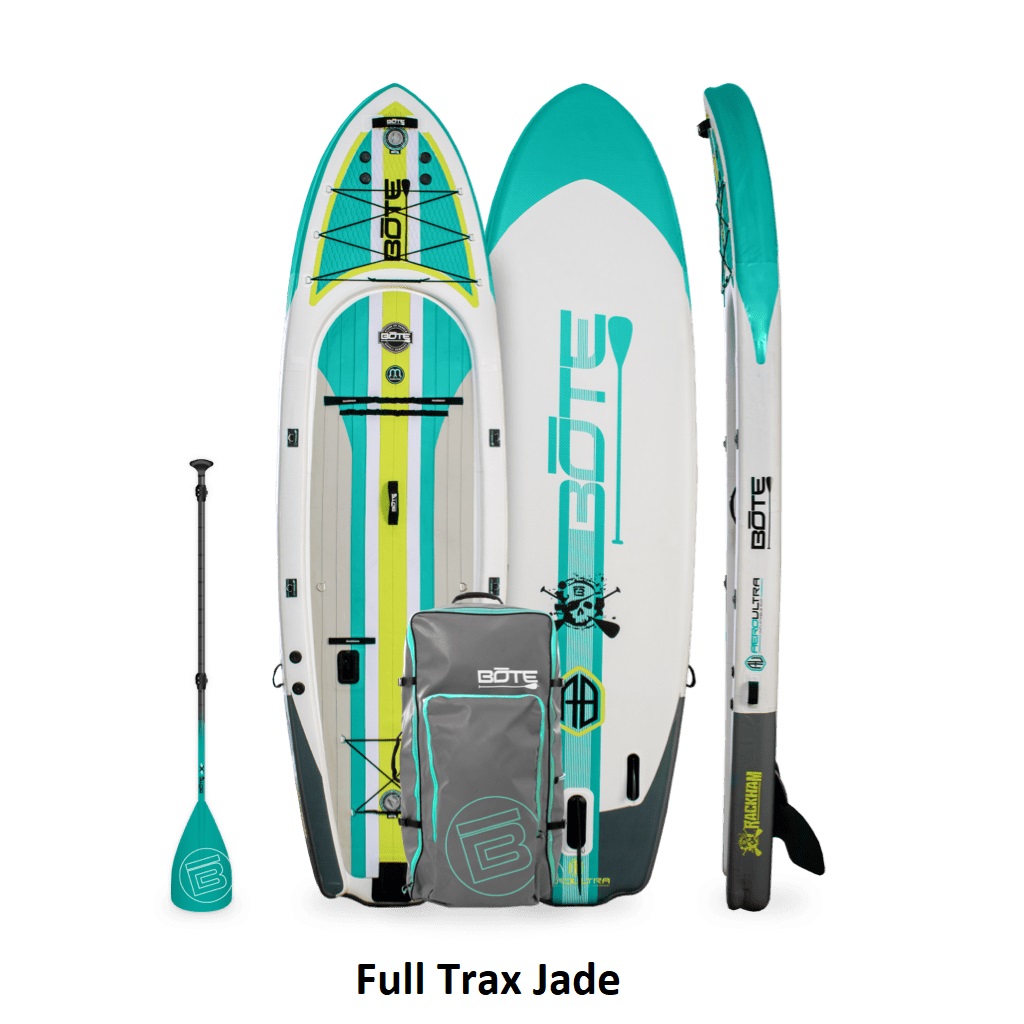 BOTE Rackham Aero 11' Inflatable Paddle Board - Full Trax Jade
