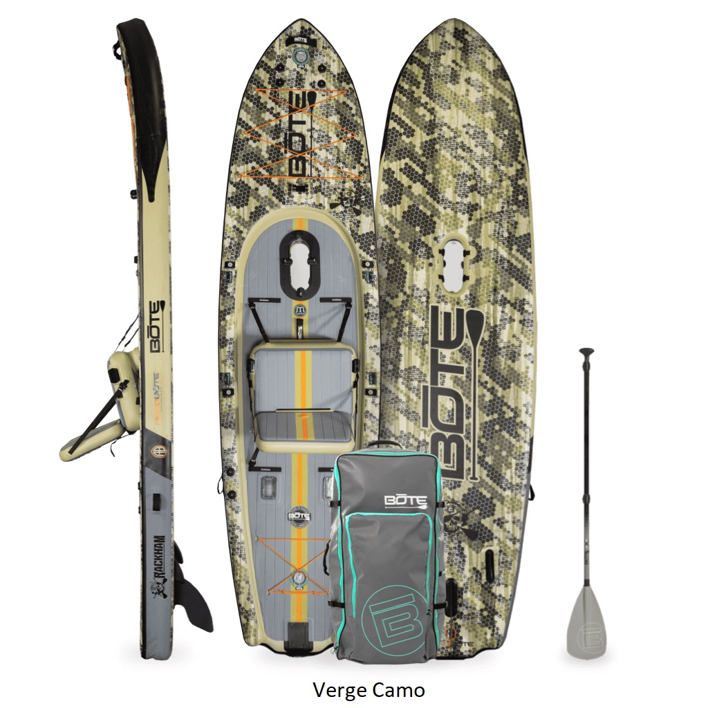 BOTE Rackham Aero Inflatable Paddle Board- Verge Camo 5