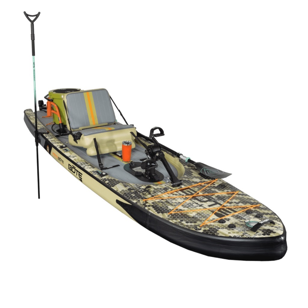 BOTE Rackham Aero 12'4" Inflatable Paddle Board - Verge Camo 1