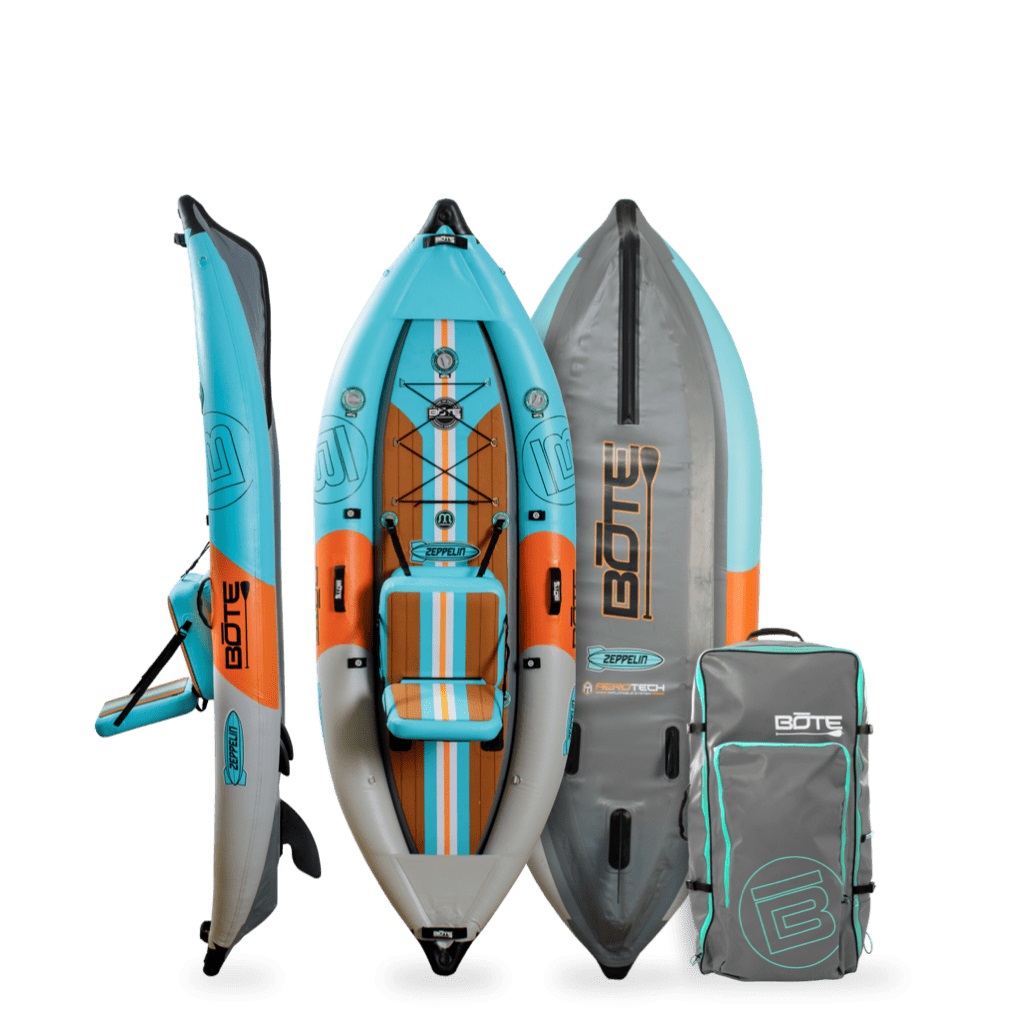 BOTE Zeppelin Aero 10 Inflatable Kayak - Native Aqua