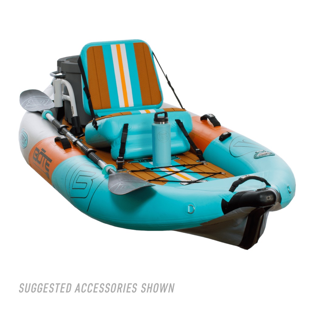 BOTE Zeppelin Aero 10 Inflatable Kayak - Outfitted