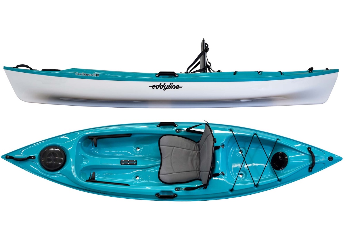 Eddyline Caribbean 100 Sit-On-Top Kayak - Teal