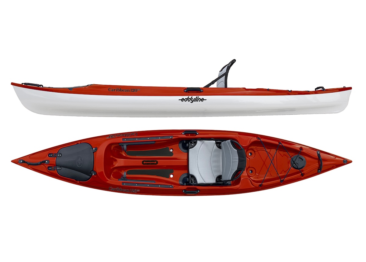 Eddyline Caribbean 120FS - Red Pearl