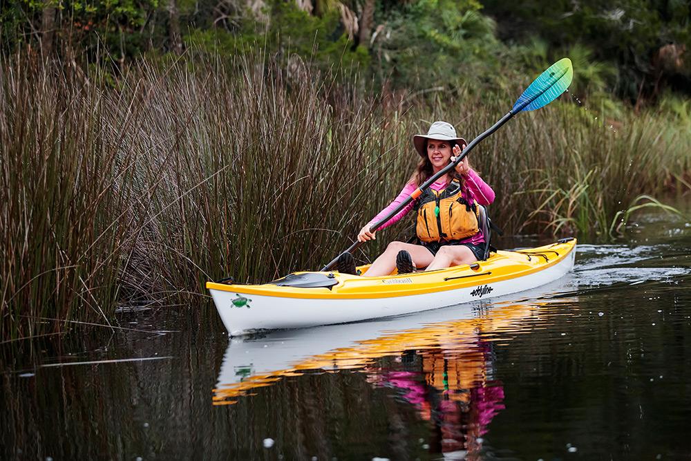 Eddyline Caribbean 14 Sit-On-Top Kayak - On The Water 2