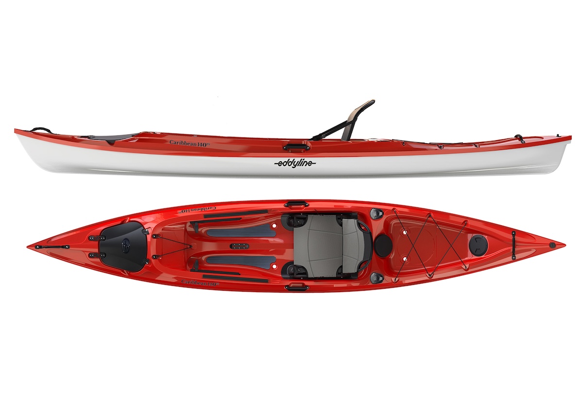 Eddyline Caribbean 140FS - Red Pearl