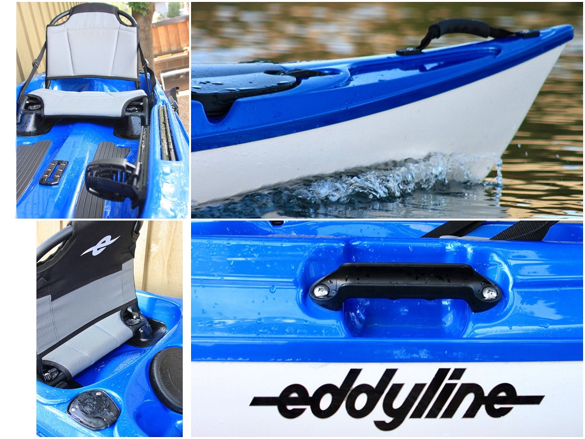 Eddyline Caribbean 14FS Sit-On-Top Kayak - Details