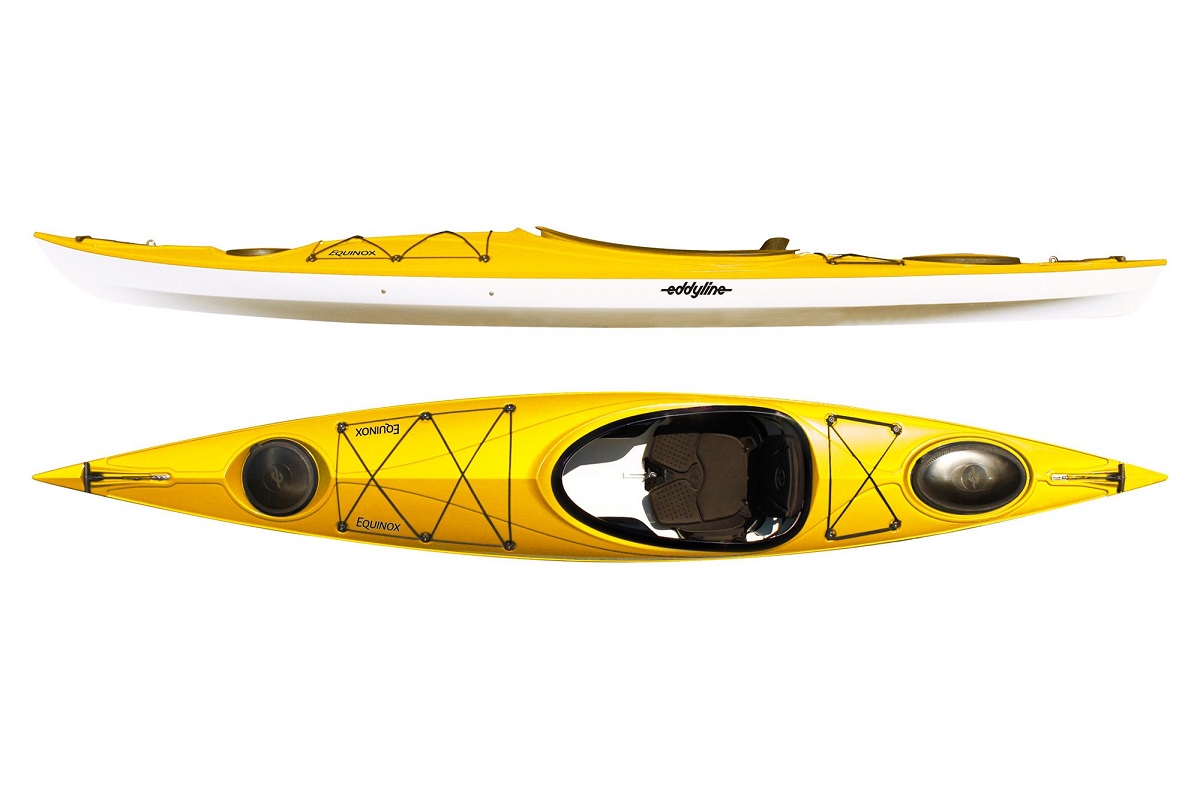 Eddyline Equinox Kayak - Yellow /White