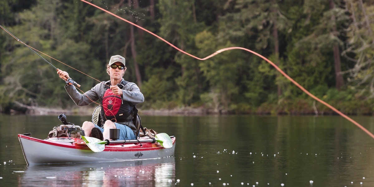 Eddyline Fishing/Sit-On-Top Kayaks - Fly Casting