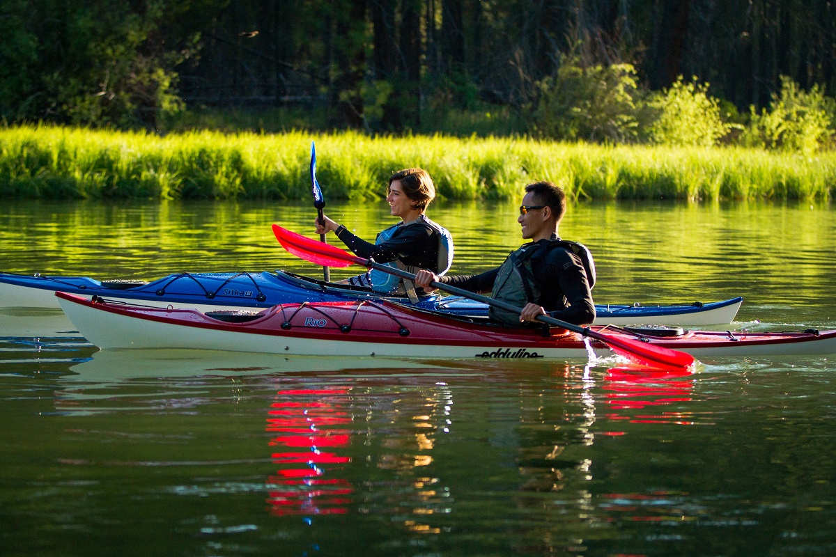 Eddyline Rio Kayak - On The Water 1