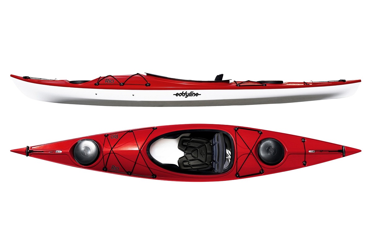 Eddyline Rio Kayak - Red Pearl /White