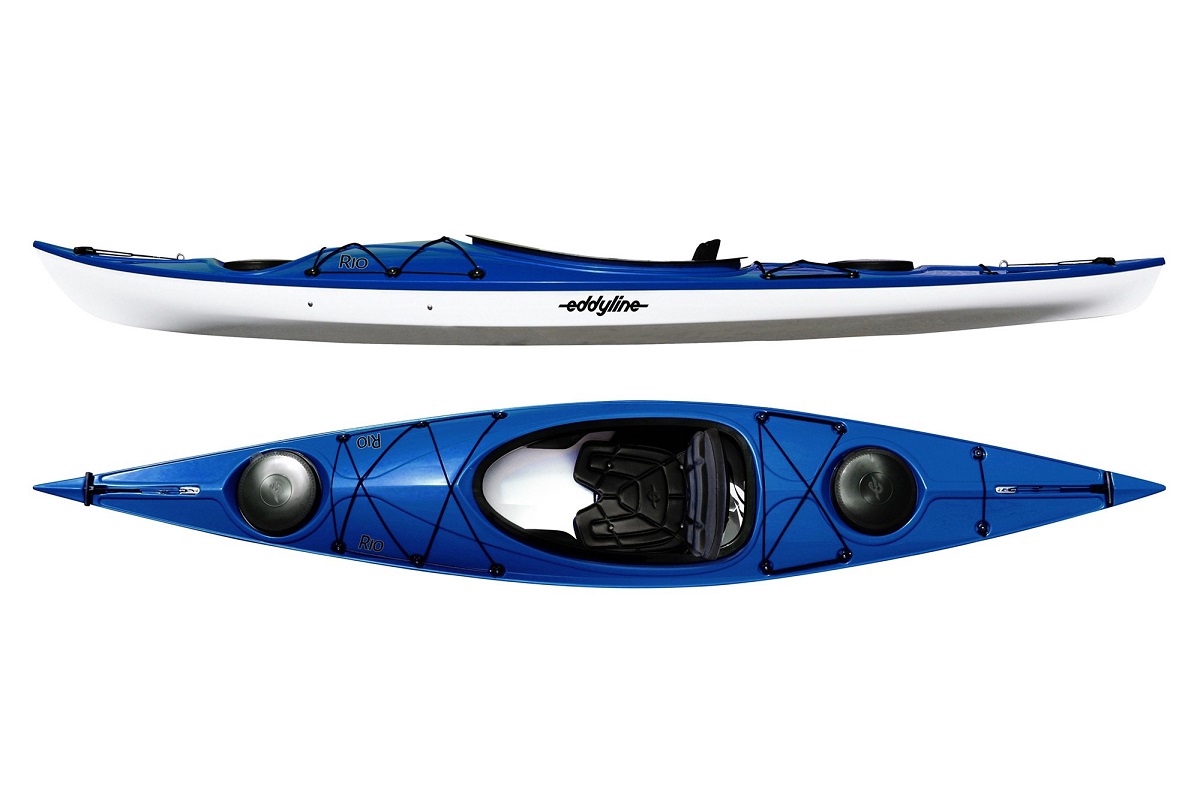 Eddyline Rio Kayak - Sapphire Blue / White