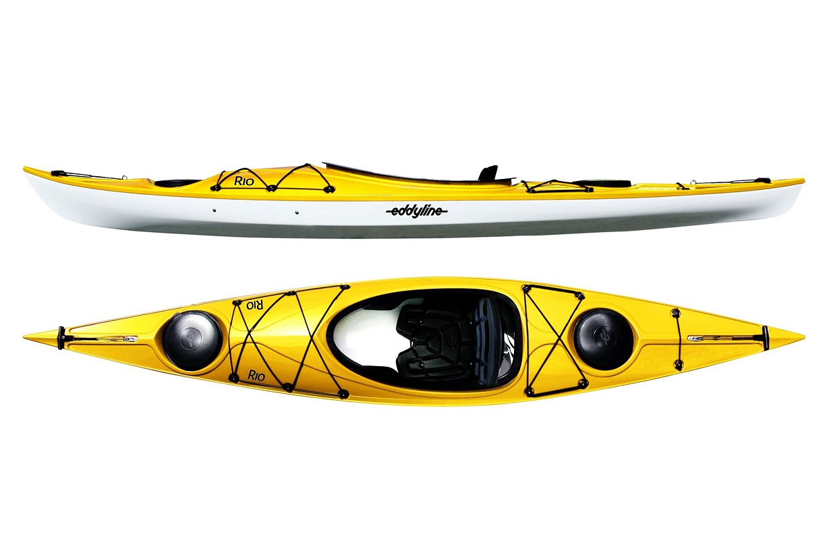 Eddyline Rio Kayak - Yellow / White