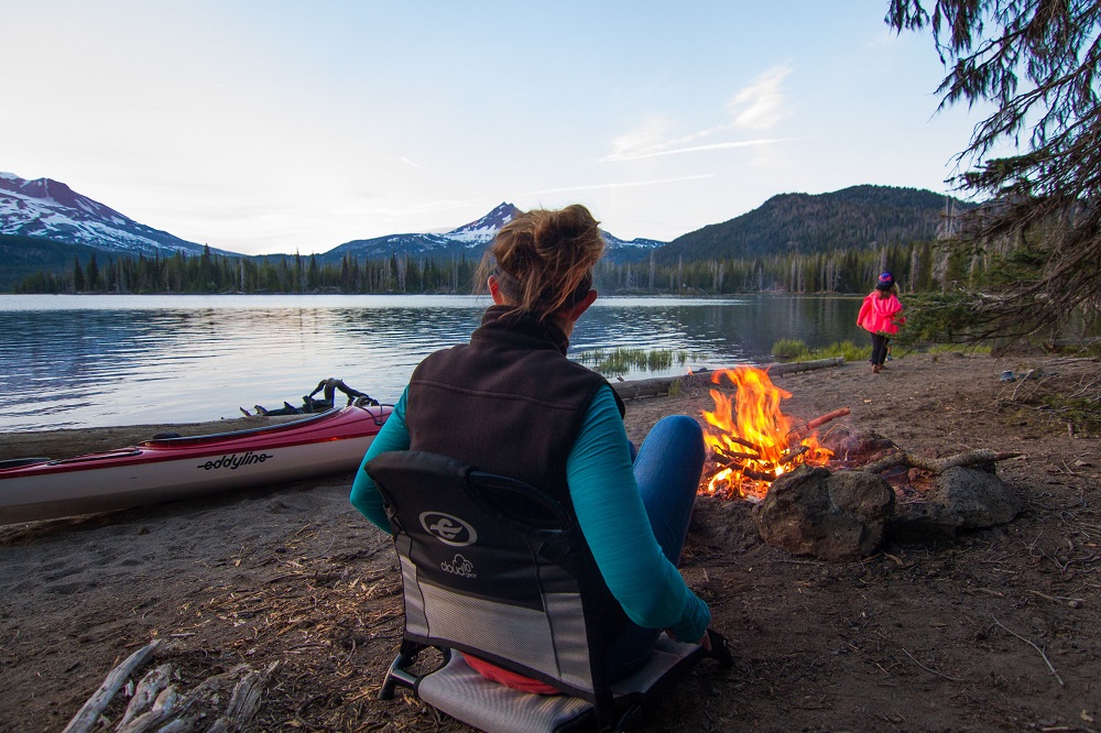 Eddyline Sandpiper 130 Kayak - On The Water 1