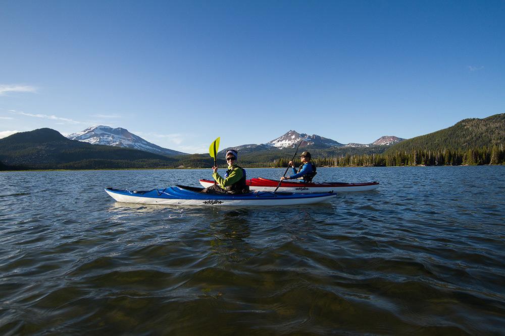 Eddyline Sandpiper Kayak - On The Water 1