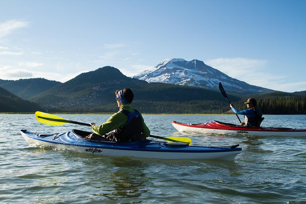 Eddyline Sandpiper Kayak - On The Water 1