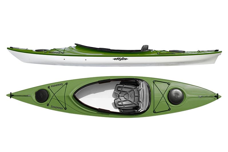 Eddyline Sandpiper Kayak - Seagrass / White