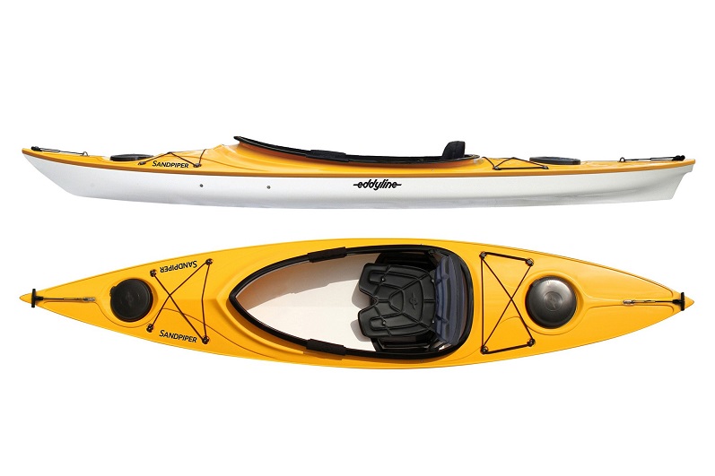 Eddyline Sandpiper Kayak - Yellow / White