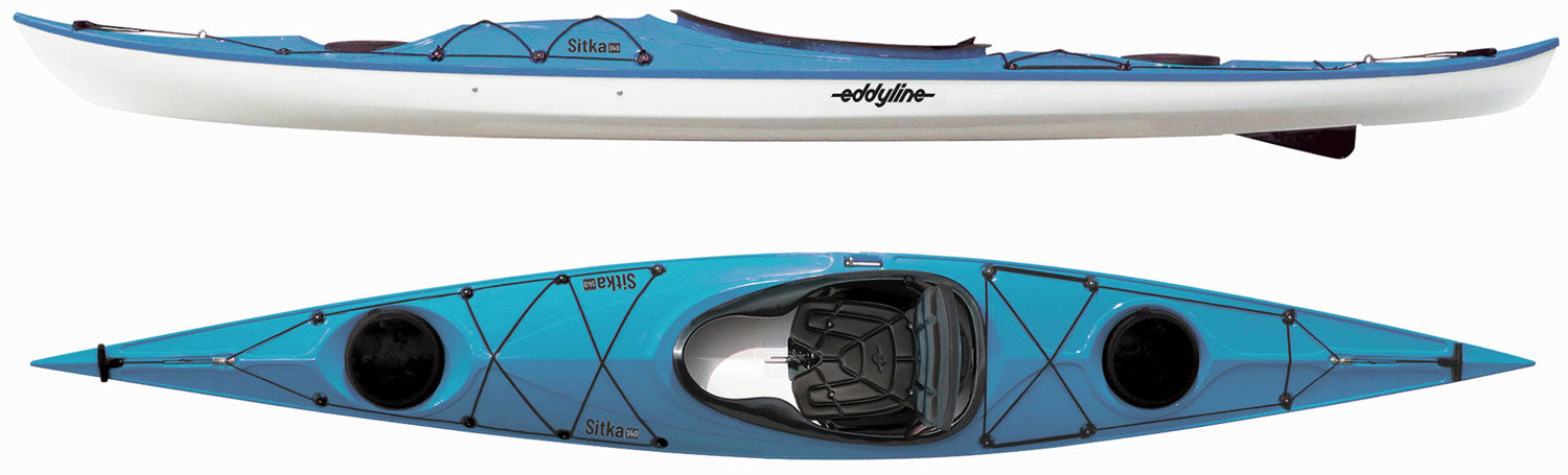 Eddyline Sitka 140 Touring Kayak - Teal
