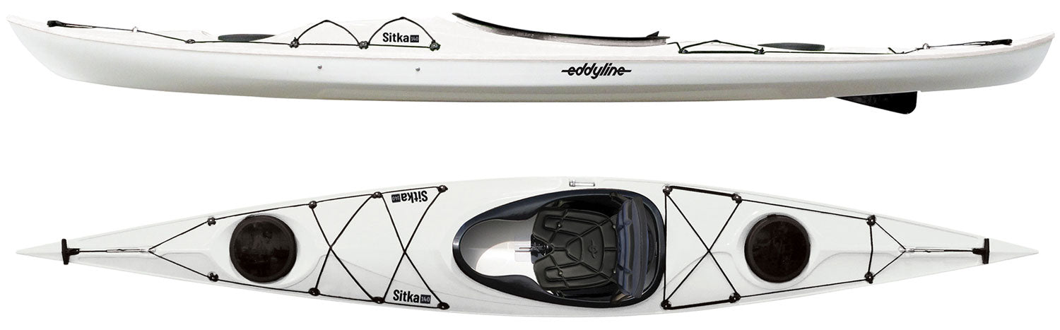 Eddyline Sitka 140 Touring Kayak - White