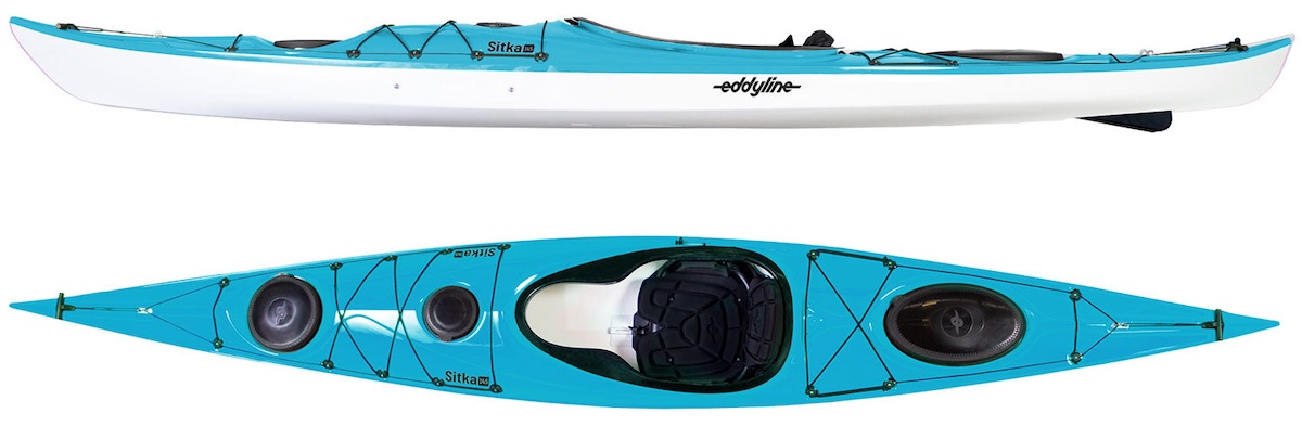 Eddyline Sitka 145 Touring Kayak - Teal