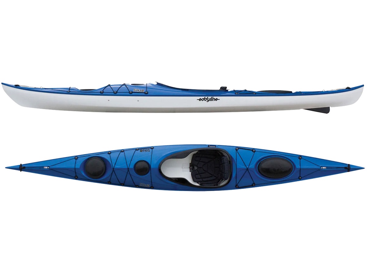 Eddyline Sitka 150 Touring Kayak - Sapphire Blue