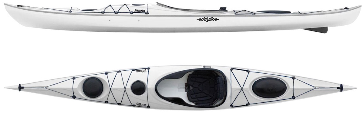Eddyline Sitka 150 Touring Kayak - White