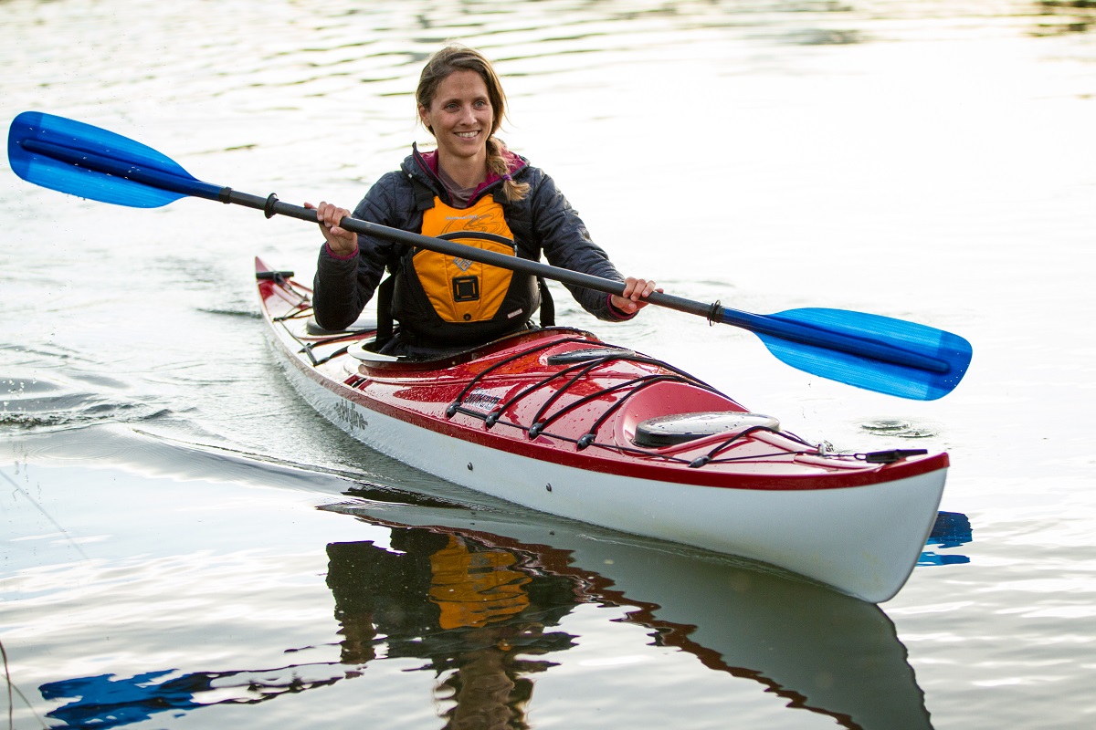 Eddyline Sitka LT Kayak - On The Water 2