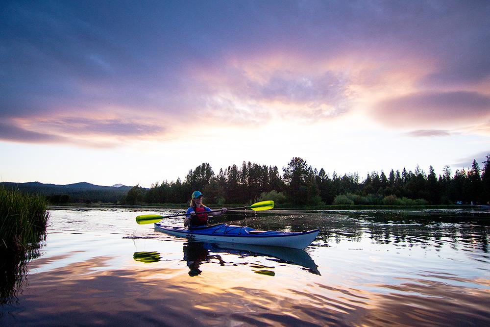 Eddyline Sitka ST Kayak - On The Water 1