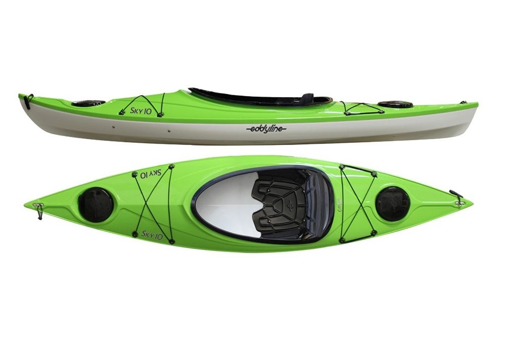 Eddyline Sky 10 Kayak - Lime / White