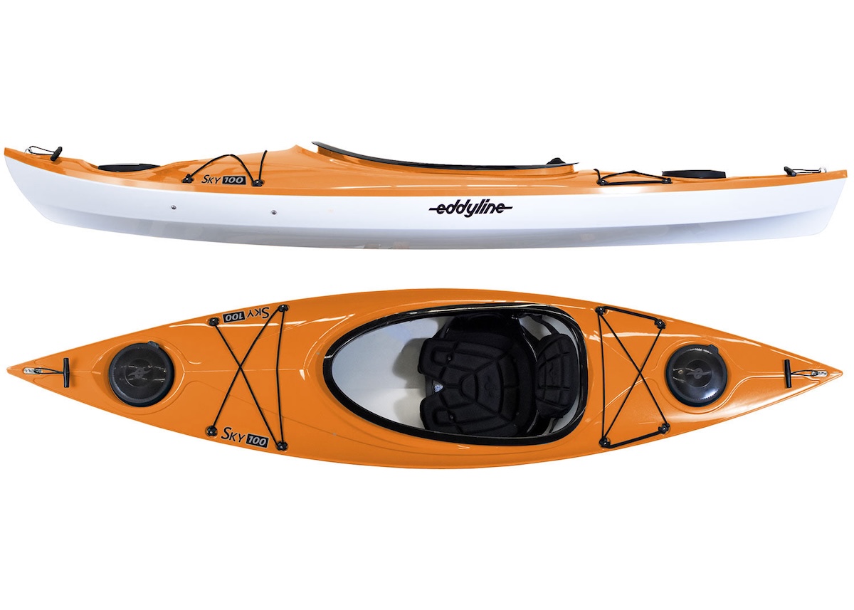 eddyline Sky 100 Recreational Kayak - Mango