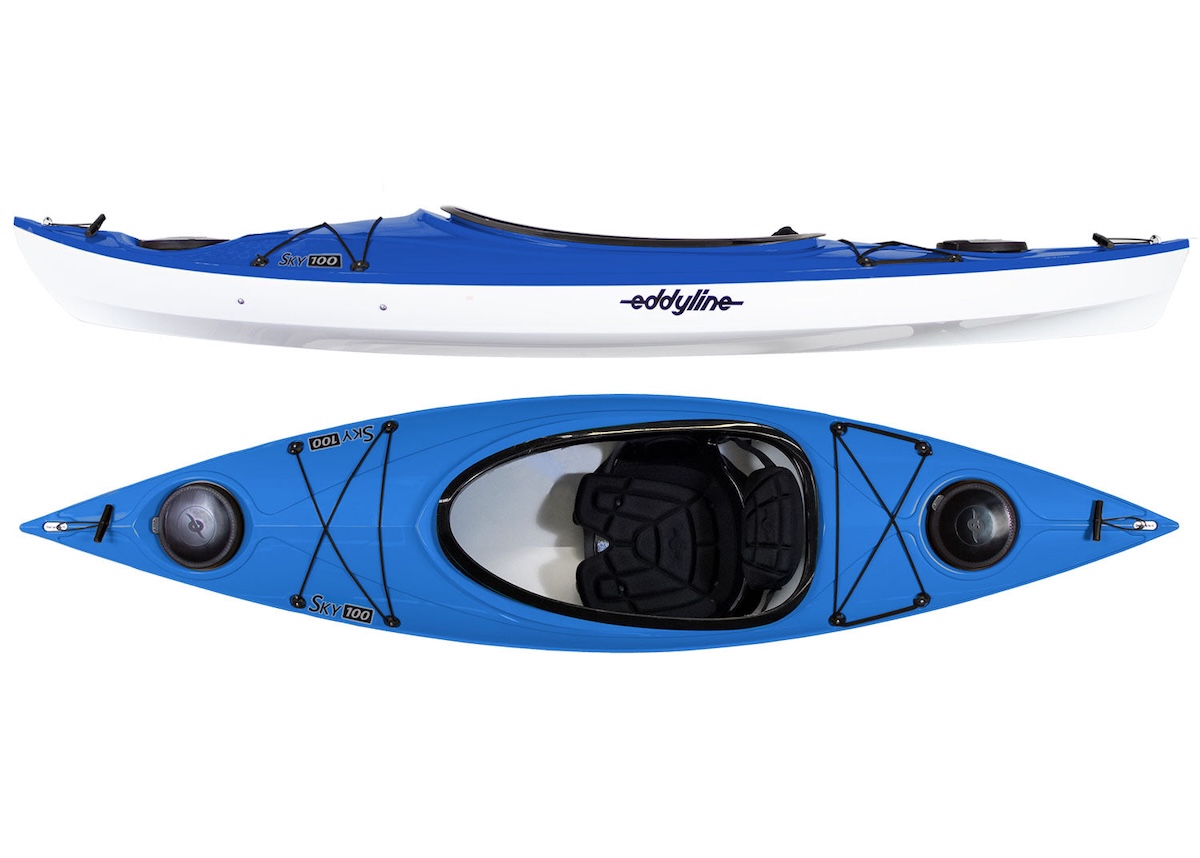 Eddyline Sky 100 Recreational Kayak - Sapphire Blue