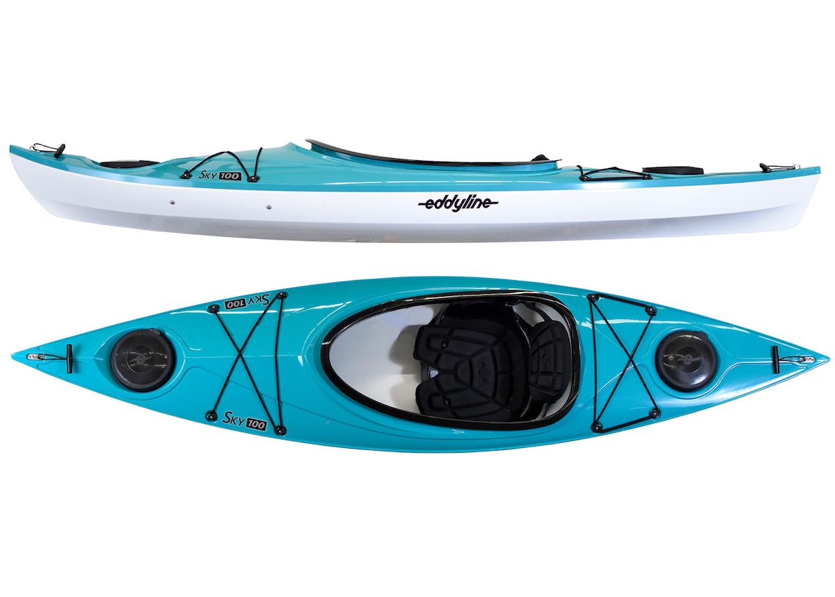 Eddyline Sky 100 Recreational Kayak - Teal