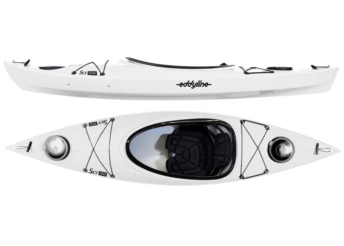 Eddyline Sky 100 Recreational Kayak - White