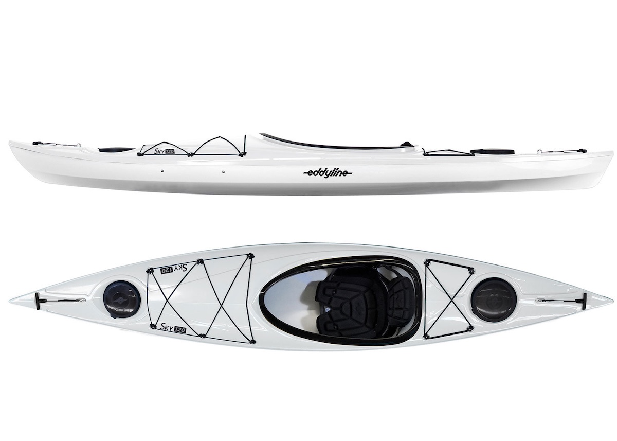 Eddyline Sky 120 Recreational Kayak - White