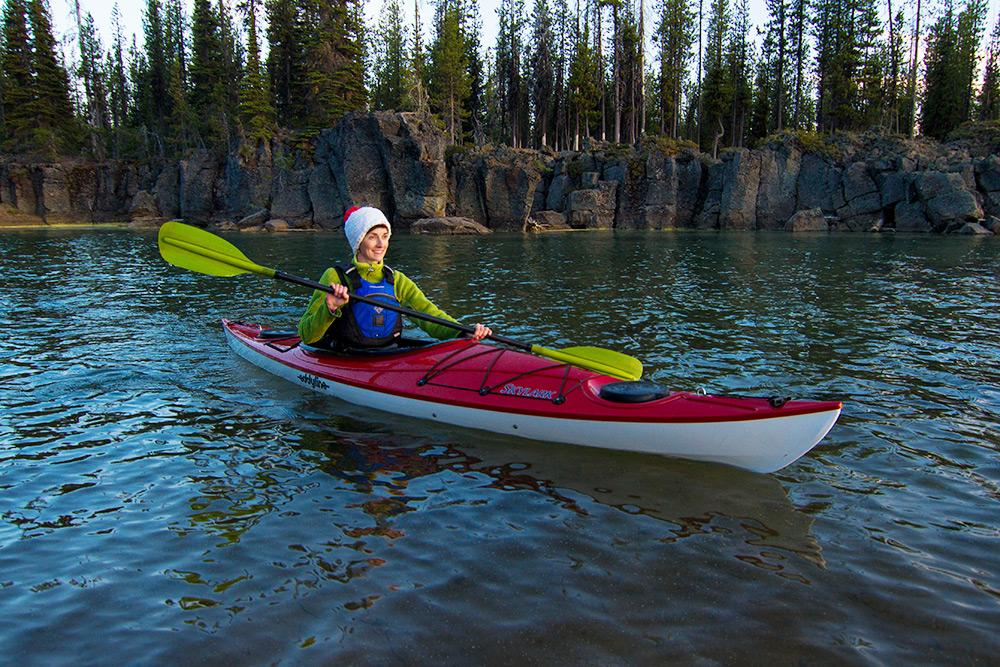 Eddyline Skylark Kayak - On the Water 1