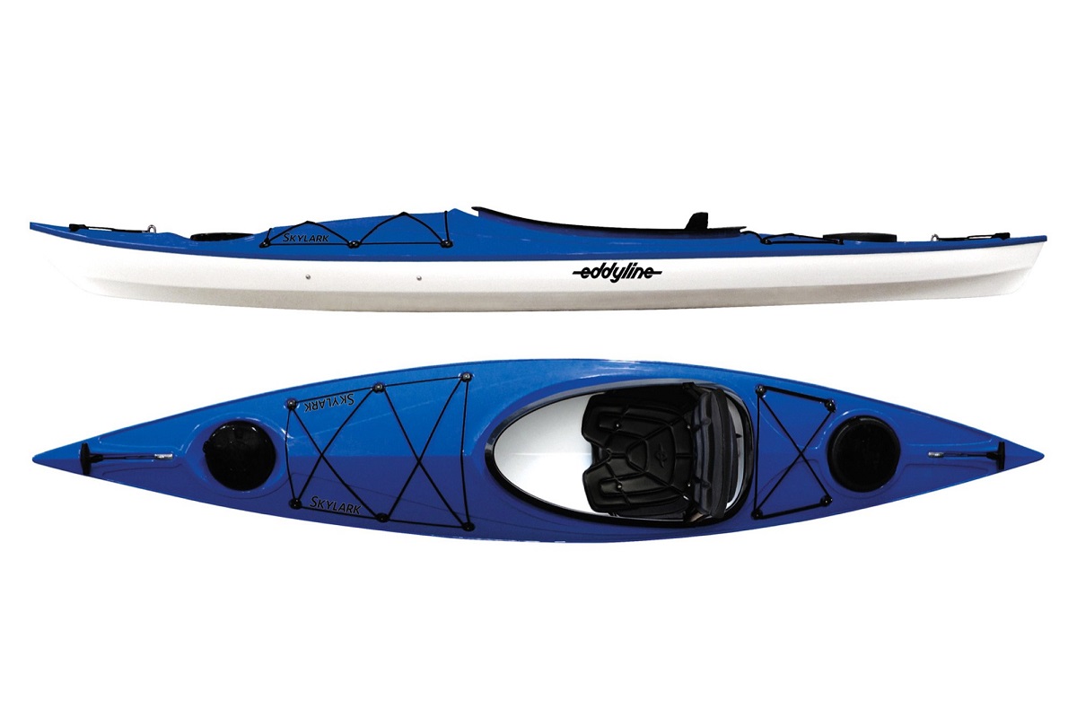 Eddyline Skylark Kayak - Sapphire Blue / White