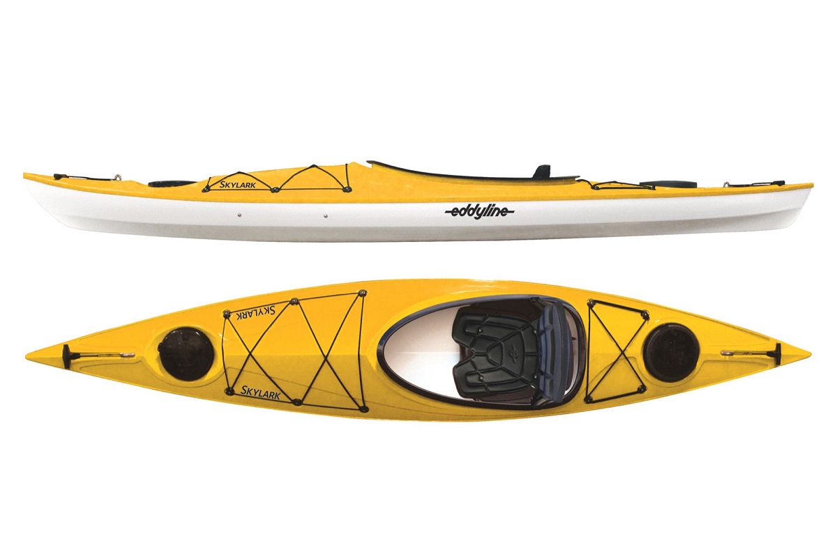 Eddyline Skylark Kayak - Yellow / White