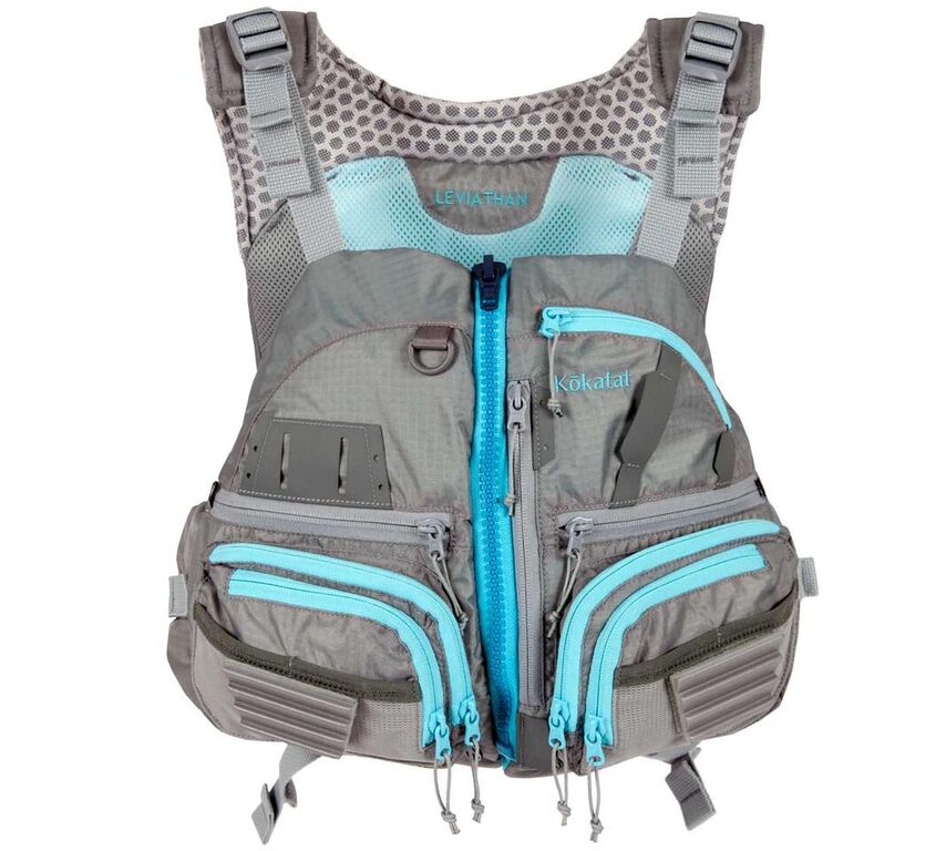 Kokatat Leviathan PFD - Gray/Front View